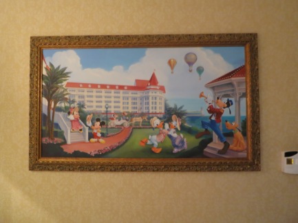 Hong Kong Disneyland Hotel Room Art