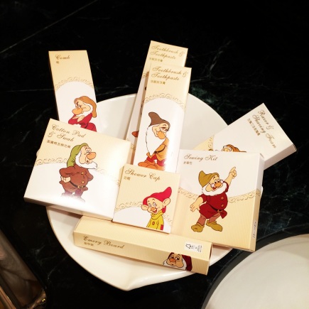 Snow White and Seven Dwarfs Toiletries at Hong Kong Disneyland Hotel
