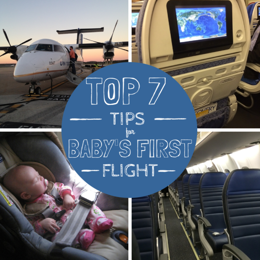 Top 7 Tips for Baby's First Flight
